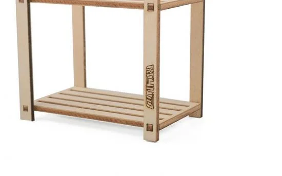 RC4WD 1:10 Wood Garage Shelves and Work Bench Set RC4WD — image 4 of 7