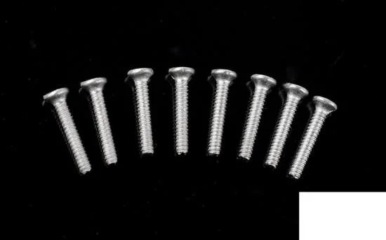 RC4WD Phillips Flat Head Screws M1 x 6mm (Silver) RC4WD &mdash; image 2 of 3