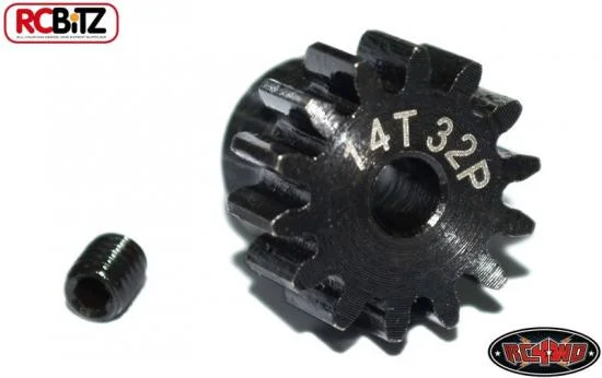 RC4WD 14t 32p Hardened Steel Pinion Gear — image 1 of 4