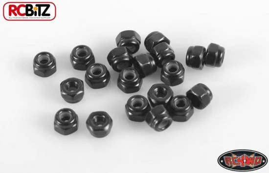 RC4WD Nylock Nuts M2.5 (Black) — image 1 of 4
