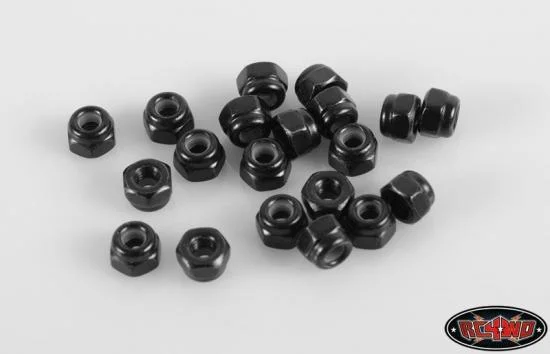 RC4WD Nylock Nuts M2.5 (Black) — image 3 of 4