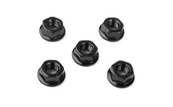 RC4WD M4 Low Profile Flanged Lock Nut (Black) RC4WD — image 2 of 5