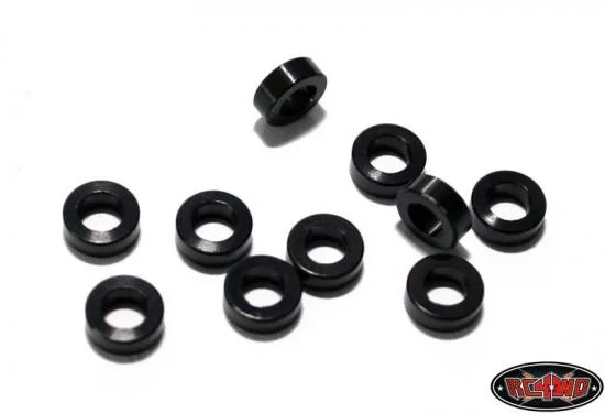 RC4WD 2mm Black Spacer with M3 Hole (10) &mdash; image 3 of 4