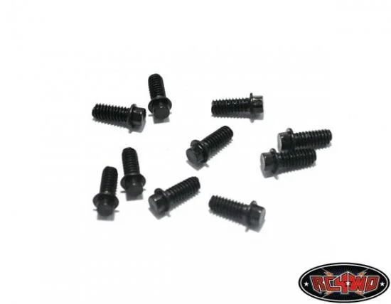 RC4WD Miniature Scale Hex Bolts (M2 x 5mm) (Black) &mdash; image 3 of 3