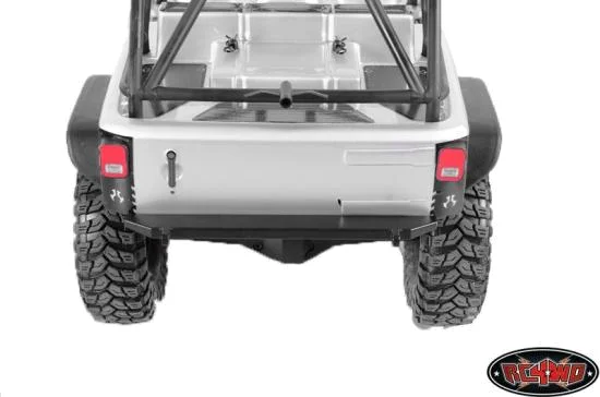 RC4WD Tough Armor Solid Rear Bumper for Axial SCX10 chassis — image 4 of 7