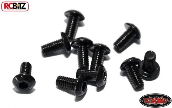 RC4WD Steel Button Head Cap Screws M3 x 6mm (10) — image 1 of 2