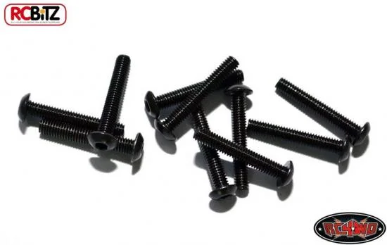 RC4WD Steel Button Head Cap Screws M3 x 18mm (10) — image 1 of 2