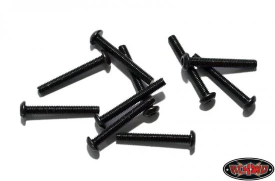 RC4WD Steel Button Head Cap Screws M3 x 22mm (10) — image 2 of 3