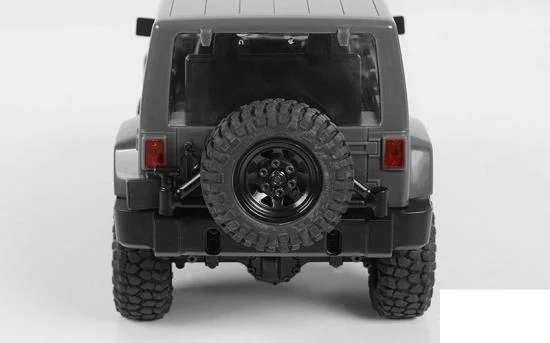 RC4WD Tough Armor Rear Bumper for 1:18 Black Rock Body with Spare Tire Mount RC4WD &mdash; image 3 of 7