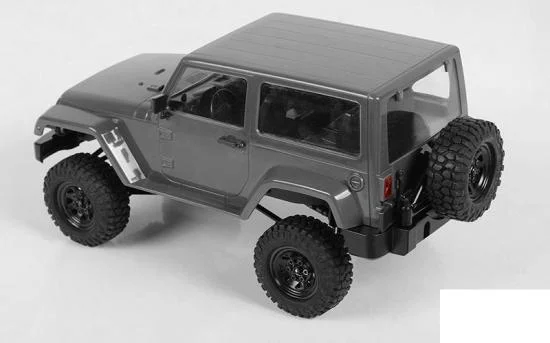 RC4WD Tough Armor Rear Bumper for 1:18 Black Rock Body with Spare Tire Mount RC4WD &mdash; image 6 of 7