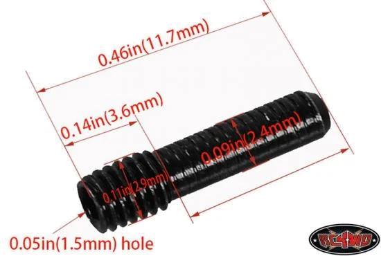 RC4WD M3 Driveshaft Screw Pin (5) — image 2 of 3