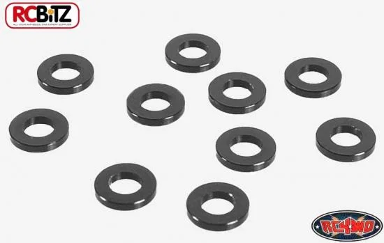 RC4WD 1mm Black Spacer with M3 Hole (10) — image 1 of 2