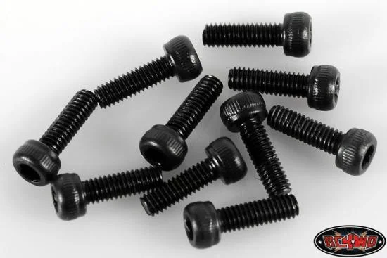 RC4WD Steel Socket Head Cap Screws M2.5 X 8mm (10) — image 2 of 3