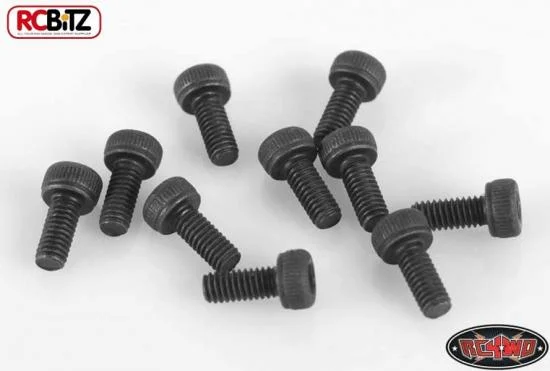 RC4WD Steel Socket Head Cap Screws M2.5 x 6mm (10) — image 1 of 2