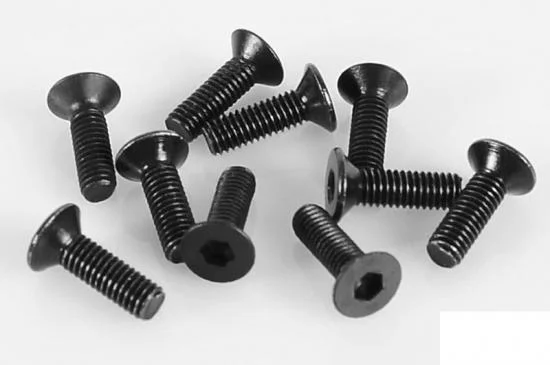 RC4WD Steel Flat Head Cap Screws M3 x 10mm (10) RC4WD — image 1 of 3