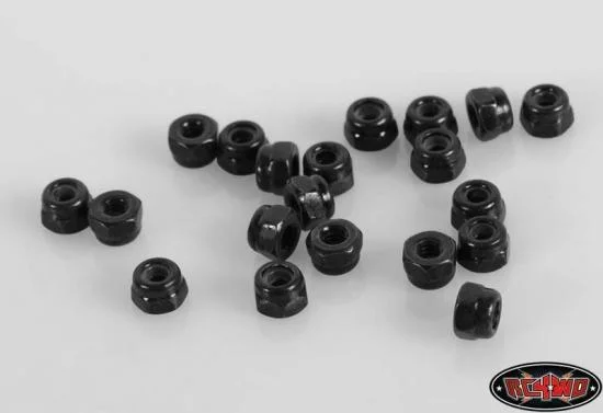 RC4WD Nylock Nuts M2 (Black) — image 2 of 3