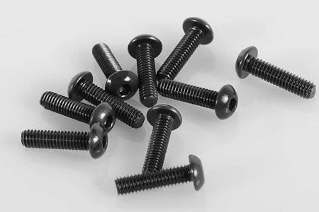 RC4WD Steel Button Head Cap Screws M2.5 x 10mm (10) &mdash; image 2 of 4