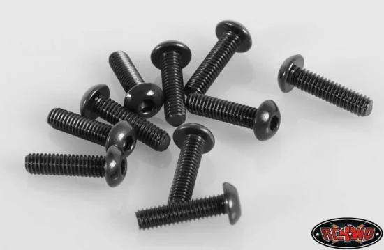 RC4WD Steel Button Head Cap Screws M2.5 x 10mm (10) &mdash; image 3 of 4