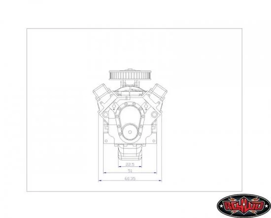 RC4WD 1:10 V8 Scale Engine — image 14 of 16