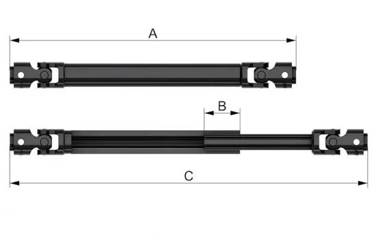 RC4WD Scale Steel Punisher Shaft V2 (120mm - 150mm / 4.72 - 5.90 ) RC4WD — image 2 of 6