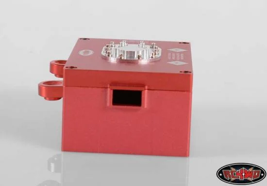 RC4WD Billet Aluminium Fuel Cell Radio Box (Red) &mdash; image 12 of 15
