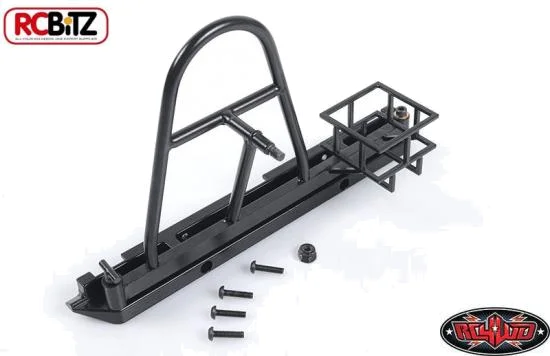 RC4WD Tough Armor Swing Away Tire Carrier w/Fuel holder for the Gelande 2 rear Bumper — image 1 of 14