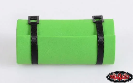 RC4WD 1:10 Sleeping Mat w/Straps (Green) — image 4 of 6