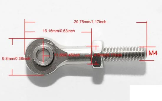 RC4WD Steely M4 Rod End (Heim Joint) (10) RC4WD — image 2 of 4