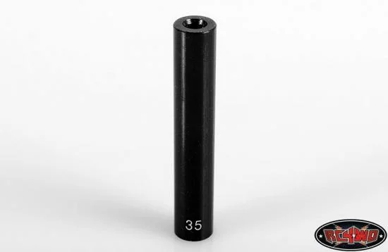RC4WD 35mm 1.37 Internally Threaded Aluminium Suspension Link Rod BLACK — image 3 of 7