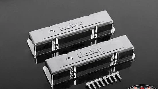 RC4WD 1:10 Holley® Chrome Valve Covers for Scale V8 Engine — image 3 of 7