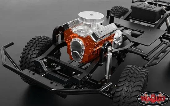 RC4WD 1:10 Holley® Chrome Valve Covers for Scale V8 Engine — image 6 of 7