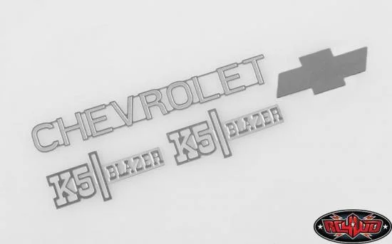RC4WD Chevrolet Blazer Metal Emblem Set — image 3 of 6