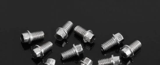 RC4WD Miniature Scale Hex Bolts (M2.5 X 4mm) (Silver) — image 2 of 3