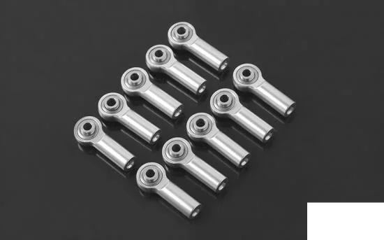 RC4WD M3 Medium Straight Aluminium Rod Ends (Silver) (10) RC4WD — image 1 of 6