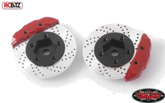 RC4WD Baer Brake Systems Rotor and Caliper Set for 1.9 5 Lug Steel Wheels — image 3 of 6