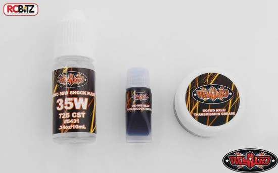 RC4WD Assembly Combo Pack Shock Oil Thread Lock Axle Grease loctite RC — image 1 of 4
