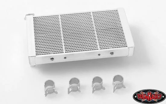 RC4WD Radiator + Hose & clamps for V8 Scale Motor Engine Rad Hoses RC — image 5 of 7