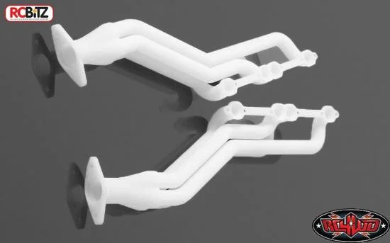 RC4WD Plastic Exhaust Headers for V8 Scale Motor Engine Manifold RC4WD V 8 RC — image 3 of 7