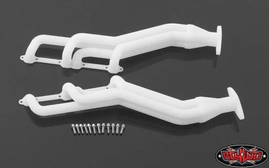RC4WD Plastic Exhaust Headers for V8 Scale Motor Engine Manifold RC4WD V 8 RC — image 4 of 7