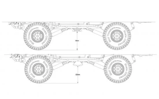 RC4WD Low Profile Delrin Transfer Case Mount for TF2 — image 5 of 6