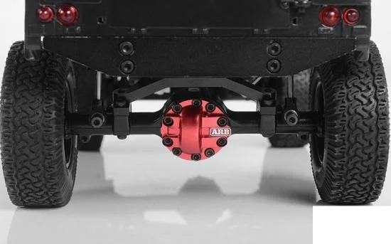RC4WD ARB Diff Cover for 1:18 Yota II Axle (Red) &mdash; image 4 of 5