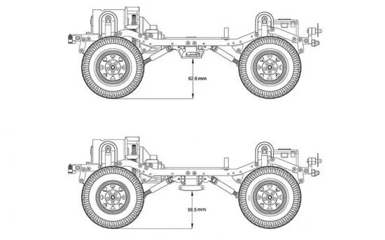 Low Profile Delrin Skid Plate for Std. TC (TF2 SWB) — image 2 of 7