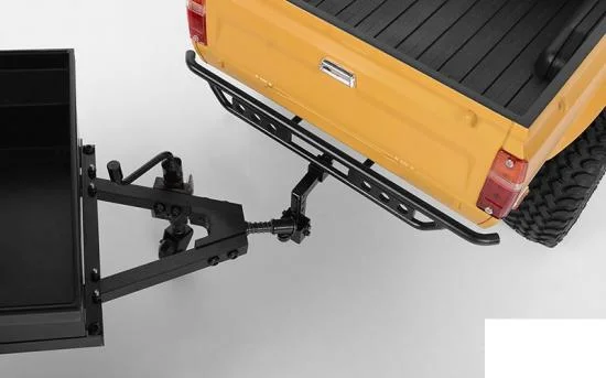 Tough Armor Rear Tube Bumper w/Hitch Mount for Trail Finder 2 RC4WD — image 5 of 6