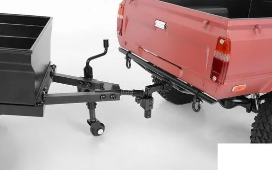 Tough Armor Rear Steel Tube Bumper w/Hitch Mount for Trail Finder 2 RC4WD &mdash; image 4 of 7