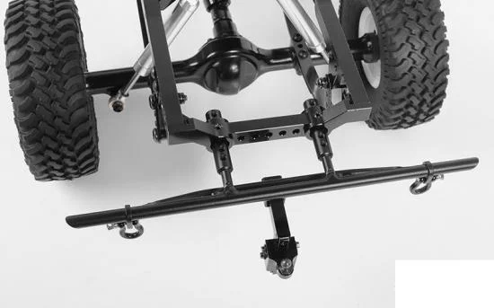 Tough Armor Rear Steel Tube Bumper w/Hitch Mount for Trail Finder 2 RC4WD &mdash; image 6 of 7