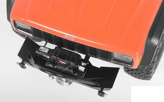 Tough Armor Front Winch Bumper for Axial SCX10 II (Type A) &mdash; image 2 of 6