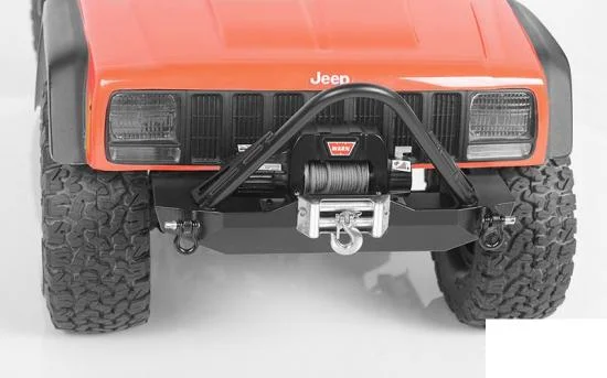 Tough Armor Front Winch Bumper for Axial SCX10 II (Type A) &mdash; image 5 of 6