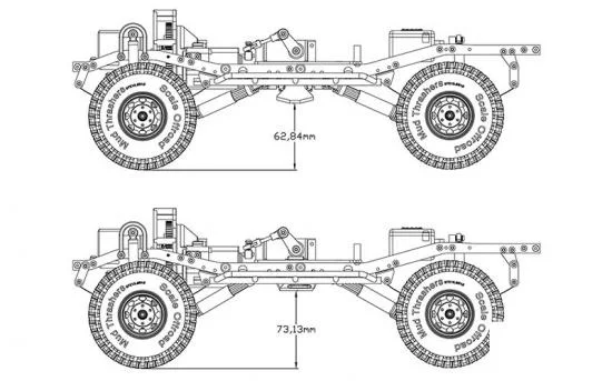 Low Profile Delrin Skid Plate for Std. TC (TF2) &mdash; image 6 of 7