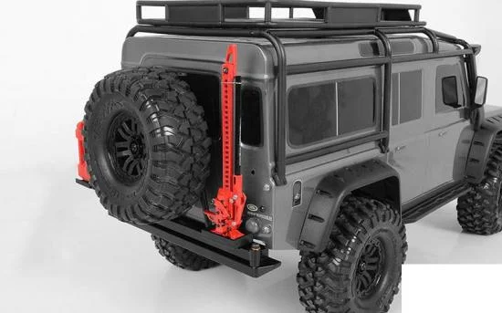 Rear Swing Away Tire Carrier Bumper for Traxxas TRX-4 RC4WD — image 3 of 7