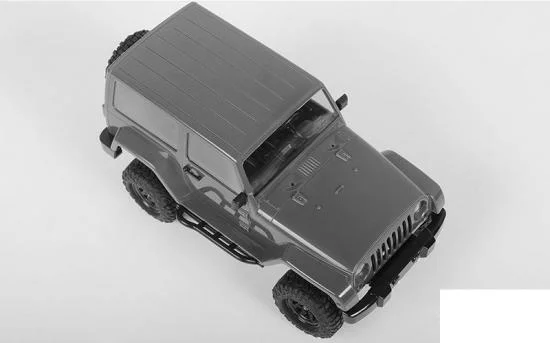 Tough Armor Side Steel Sliders for Mini Gelande II w/BlackJack Body RC4WD — image 4 of 6